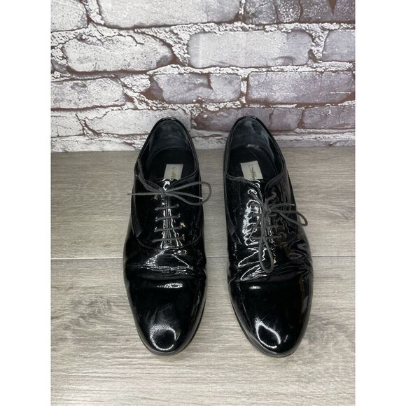 Mezlan Broadway Black Patent Leather Tuxedo Oxfords Dress Shoes Men Sz 11M US/44 main image 16